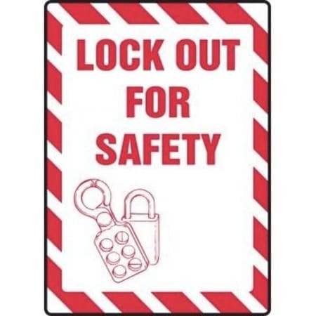 Accuform OSHA DANGER SAFETY SIGN LOCKOUTTAG MLKT279XL MLKT279XL